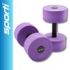 Sporti Aquatic Fitness Heavy Dumbbells Water Weights - Purple view 3