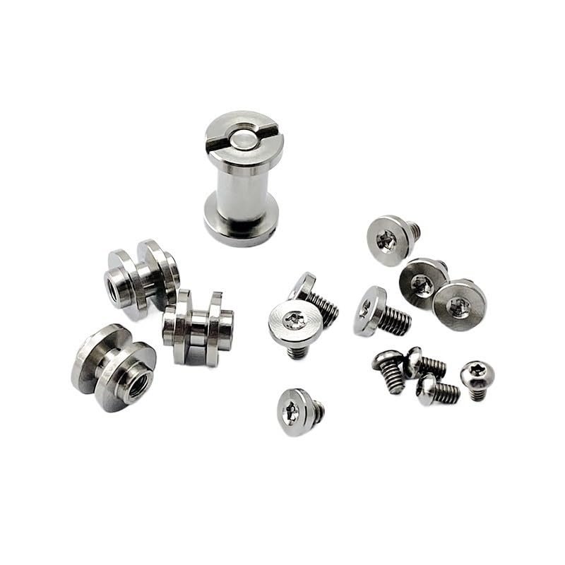 AYULL 1 Set Titanium Screw Fits for Hinderer Eklipse 3.5 Scales, CNC Screw Set DIY Replacement Accessory