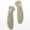 1Pair Micarta Scale Handle Patch Fits for Benchmade Griptilian Mini 555 556 557 with 3 Sets Screws view 4
