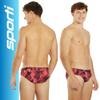 Sporti Catalyst Swim Brief - Athletic Swimsuit Short Training Bathing Suit for Swimmers - Competition Pool Training Swimwear for Men - Red - 32 view 2