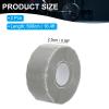 PATIKIL Grip Tape for Handles 1" x17ft, 2 Roll Self-Fusing Silicone Tape for Bike Handles Pull Up Bars Gym Equipment Plumb/Hose/Pipe Leaks Emergency, Grey view 2