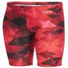 Sporti Boys Swim Jammer Shorts - Chlorine Resistant 4-Way Stretch, UPF50+, Chafe-Free, Lycra Xtra Life Compression Fit for Youth Competitive Swim Team - Red - 26 view 1