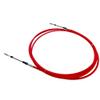 Marine Outboard Red Throttle and Shift Cables 16FT 2pcs/set For Yamaha 703 Side Mounted Control Box 33c and For Suzuki Honda Tohatsu. view 3