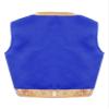 FEESHOW Kids Boys Arabian Prince Vest Open Front Waistcoat Halloween Performance Fancy Party Dress Up Royal Blue 16 Years view 4
