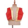 FEESHOW Kids Boys Arabian Prince Vest Open Front Waistcoat Halloween Performance Fancy Party Dress Up Red 6 Years view 3