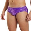 Sporti Fractalicious Brief Swimsuit - Mens Swim Briefs - Athletic Swimsuit Training for Swimmers - Competition Pool Training Swim Briefs for Men - Purple - 30 view 1