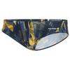Sporti Boys Swim Briefs Athletic Swimwear  Vibrant Catalyst Print, Lycra Xtra Life 4-Way Stretch, Chlorine & UPF 50+ Resistant, Competition Training Swimsuit - Navy/Gold - 22 view 1