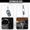36Pcs Mini Carabiner Clip 1 Inch Small Carabiner Clips Metal Tiny Spring Snap Hook Quick Release Carabiner Keychain Clip for Camera Strap Backpack Keychains Accessories view 4