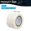 PATIKIL Grip Tape for Handles 1" x5ft, 2Roll Self-Fusing Silicone Tape for Bike Handles Pull Up Bars Gym Equipment Plumb/Hose/Pipe Leaks Emergency, White view 2
