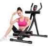 JOBUR abdominal bench Ab abdominal Machine Women's Home Abdominal Exerciser 308lbs Abdominal Compressor Collapsible Abdominal Core Trainer 4-Speed Adjustable Strength Training Machine with LCD Display view 1