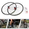Bitodd Road Bike Wheelset, 700C Aluminum Front and Rear Wheels, C/V Brakes, Bicycle Wheels for Most Road Bikes Compatible with 7-12 Speed Hg Shimano Altus Wheelsets (Not Included) view 4