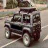 2PCS Aluminum Cross Bar fits for Suzuki Jimny JB74 2019-2025 Black Carrier Rails Luggage Rails view 3