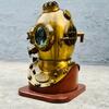 Commando Diving Helmet | Scuba Diving Helmet with Base | US Navy Mark V Diving Divers Helmet | 18" Deep Sea Nautical Diving Helmet view 1