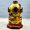 Commando Diving Helmet | Scuba Diving Helmet with Base | US Navy Mark V Diving Divers Helmet | 18" Deep Sea Nautical Diving Helmet view 2