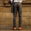 Men's Dress Pants Tweed Plaid Classic Fit Siut Separates Slim Stylish Wool Casual Business Suit Pants Blue view 2