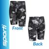 Sporti Boys Swim Jammer Shorts - Chlorine Resistant 4-Way Stretch, UPF50+, Chafe-Free, Lycra Xtra Life Compression Fit for Youth Competitive Swim Team - Black - 24 view 4
