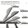 WANGCEPLSD Folding Cot, Folding Bed, Camp Bed, Portable Bed for Adults, 4-Position Adjustable Folding Cot Bed, Outdoor and Indoor 200kg/440lbs Max Load Lounge Chair(Large) view 3