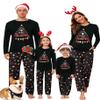 iClosam Christmas Family Matching Pajama Sets Santa Claus Print Sleepwear Holiday PJS Sleepwear view 1