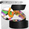 BUCKLOS Bike Handlebar Tape Silicone Bar Tape for Road Bike Comfortable Bicycle Handlebar Tape EVA Bike Grip 2 Pcs Bicycle Drop Bar Wraps Black view 4