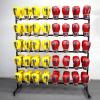 AErosx Mobile Boxing Glove Dryer Display Stand, Heavy Duty Metal Double Sided 5 Tier Boxing Glove Hanging Rack with Wheels, Large Capacity, Holds 40 Pairs of Gloves view 1