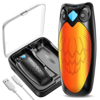 Hand Warmers Rechargeable 2 Pack, 14000 mAh Electric Hand Warmer with Charging Case, Portable Heater for Camping Hunting Gear, Gifts for Women, Men, Christmas, Raynauds, Outdoor, Golf Accessories