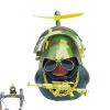 Car Ornament with Propeller Hat | Unique Motorcycle/Bicycle Handlebar Accessory, Cool Glasses Duck Dashboard Decorations for Car, SUV, Scooter, RV, Truck view 2