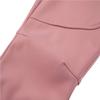 Boys Girls Softshell Trousers Kids Waterproof Windproof Pants Expandable Waist Outdoor Warm Trousers Pink L view 3