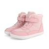 Kids Barefoot Winter Boots with Wide Toe Box Boys Girls Slip Resistant Waterproof Zero Drop Sole Minimalist Fur Warm Ankle Winter Snow Boots High Top Lightweight Walking Shoes for Toddler Pink 31 view 4