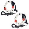 DEIHAALEN 2 Pcs Red Golf Beads Counter, Golf Beads Score Counter, Golf Beads Count Stroke Score Counter, Golf Rhinestone Bead Score Counter view 1