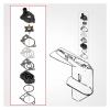 FRELDCVB Water Pump Impeller Complete Kit for M 30 35 40 60 HP Outboards Motor 46-77177A3 77177A3 18-3324 Replace Parts view 3