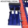 MiBoce Track and Field Starting Blocks, Aluminum Alloy School Training Starting Block, with 6 Plastic Track Nails & 2 Sand Nails, Adjustable Angle, for School, Training view 3