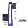 MiBoce Track and Field Starting Blocks, Aluminum Alloy School Training Starting Block, with 6 Plastic Track Nails & 2 Sand Nails, Adjustable Angle, for School, Training view 4