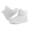 Kids Barefoot Winter Boots with Wide Toe Box Boys Girls Slip Resistant Waterproof Zero Drop Sole Minimalist Fur Warm Ankle Winter Snow Boots High Top Lightweight Breathable Walking Shoes for Toddler Little Big Kids White 30 view 3