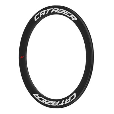 650C Clincher Road Bike Rim, CATAZER 21mm Width 50mm Depth Carbon Fiber Wheelset Rims With Matte/Glossy Finish For Gravel Road Bike Riding