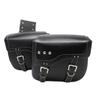 UNISTRENGH Waterproof Bike Pannier Bag PU Electric Bicycle Accessories Bag Motorcycle Tank Rear Seat Side Bag Multi-function Hanging Bag (87# Black) view 1