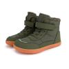 Kids Barefoot Winter Boots with Wide Toe Box Boys Girls Slip Resistant Waterproof Zero Drop Sole Minimalist Fur Warm Ankle Winter Snow Boots High Top Lightweight Breathable Walking Shoes for Toddler Little Kids and Big Kids Green 35 view 4