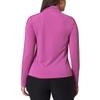 Mondetta Womens Hiking Athletic Workout Tops - Lightweight Quarter-Zip Pullover (Purple, S) view 2