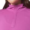 Mondetta Womens Hiking Athletic Workout Tops - Lightweight Quarter-Zip Pullover (Purple, S) view 3