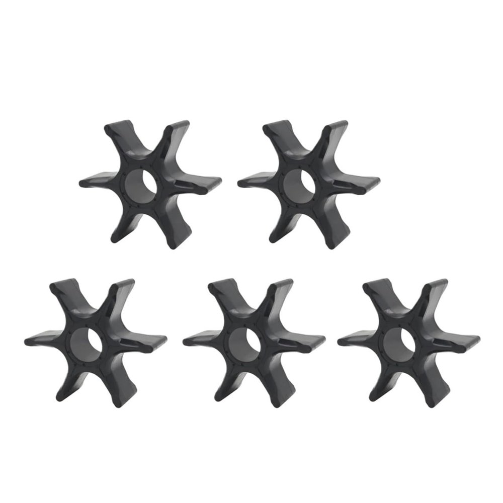 FRELDCVB 5 Pcs Outboard Impeller 6E5-44352 for Y 115 150 175 200 225 250 300HP 6E5-44352-01-00 V4 V6 F115 F150 F200 F225 F250 Replace Parts