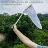 Aluminum Pole Net Detachable Handle, Lightweight Portable Catching Net for Butterflies, Kids Adults with Fish Shrimp Exploration, Nature Outdoor Activities view 3