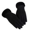 Womens Gloves Winter Touchscreen Texting Phone Windproof Gloves Lined Cold Weather Warm Gloves (Black, One Size) view 1