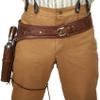Gun-Holster Western Leather Made Pistol-Revolver Belt Cowboy Hand Tooled Black 22mm Cal Fit 3.5"" to 10.5"" Barrel Pistol (3.5 Inch  5 Inch Barrel, 34-36) view 3