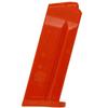 American Safety Molds - Compatible with S&W M&P40 Shield - Non-Functional Solid Polymer Magazine - Blaze Orange - U.S.A - Magazine Holster Molding Prop view 2