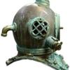 Vintage Rare Antique Diving Helmet | Mark V Divers Diving Heavy Helmet | deep Sea Divers Anchor Engineering Helmet view 4