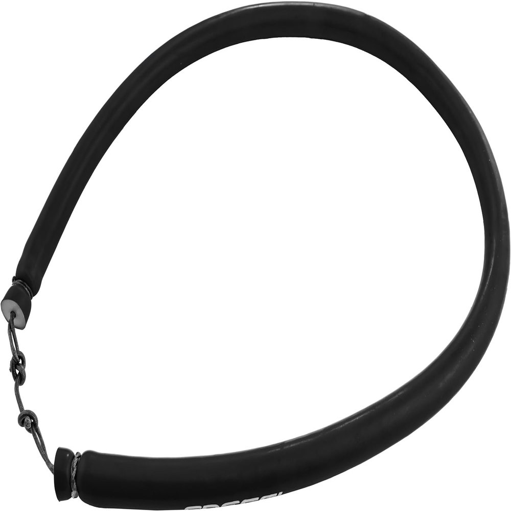 Cressi Circular Band w/Lined Wishbone 16 mm Speargun Bands, Black, 48 cm