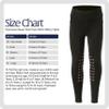Equinavia Classic Kids Silicone Knee Patch Horse Riding Pants with Phone Pockets | Equestrian Breeches Unisex Schooling Tights for Girls and Boys - Black/Pink - S view 3