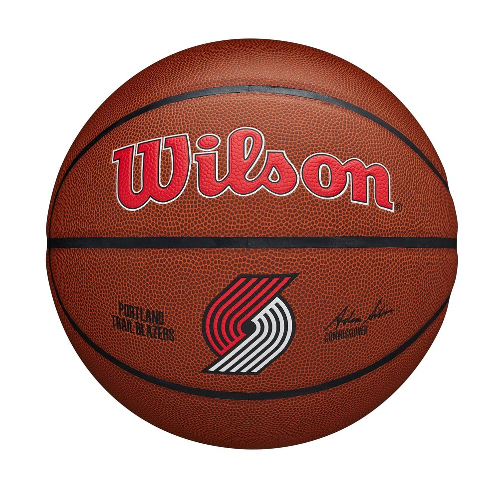 WILSON NBA Team Alliance Basketball - Portland Trailblazers, Size 7-29.5"