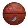 WILSON NBA Team Alliance Basketball - Portland Trailblazers, Size 7-29.5"