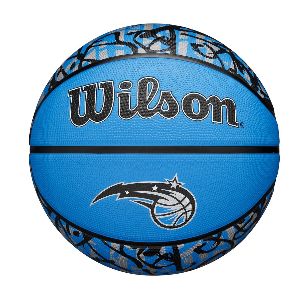 WILSON NBA Team Graffiti Basketball - Orlando Magic, Size 7-29.5"