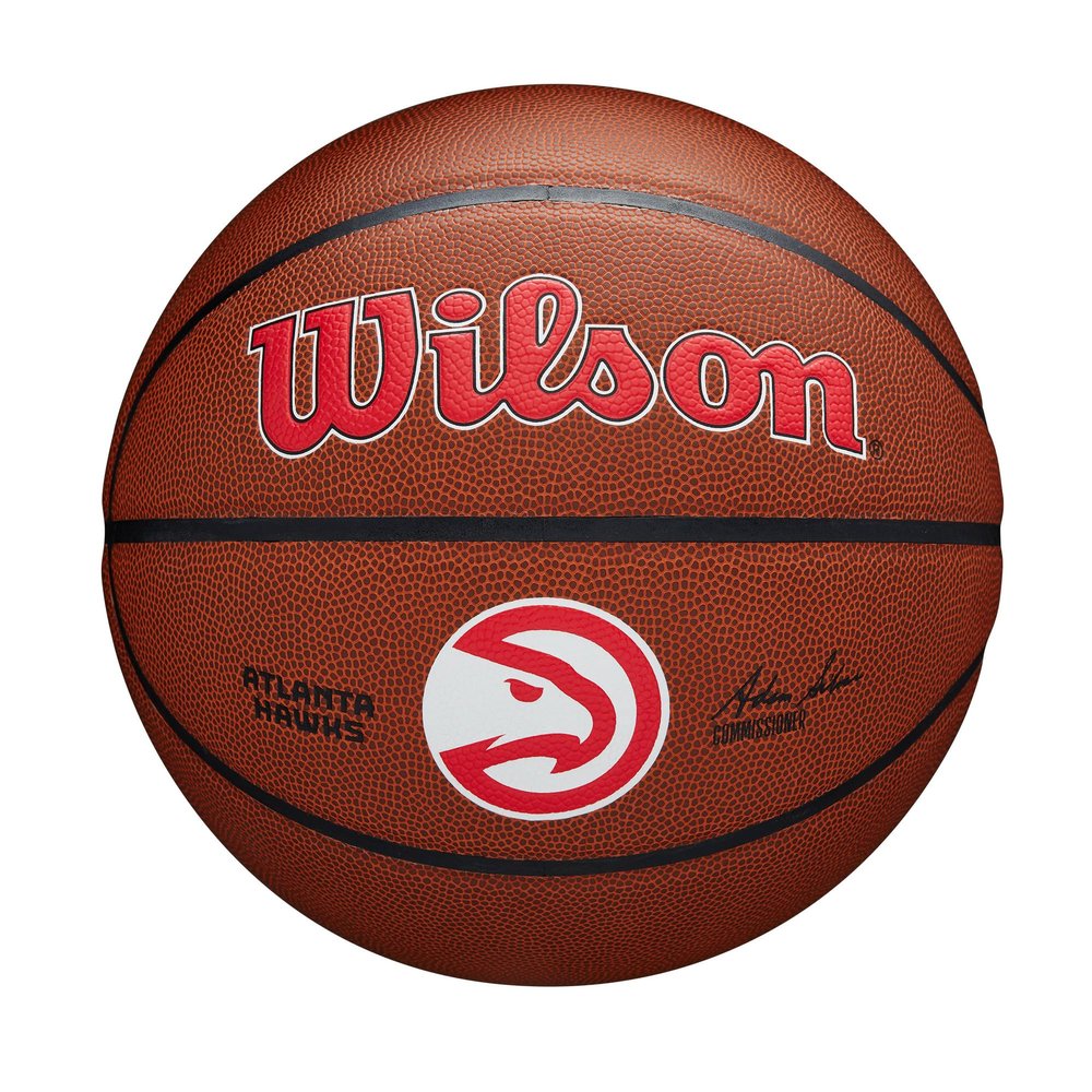WILSON NBA Team Alliance Basketball - Atlanta Hawks, Size 7-29.5"